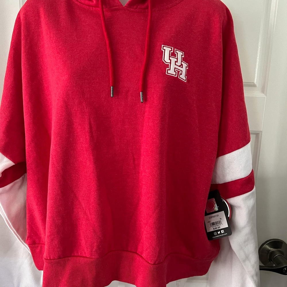 Colosseum Licensed  UH Houston  Hoodie  SIZE XL NWT